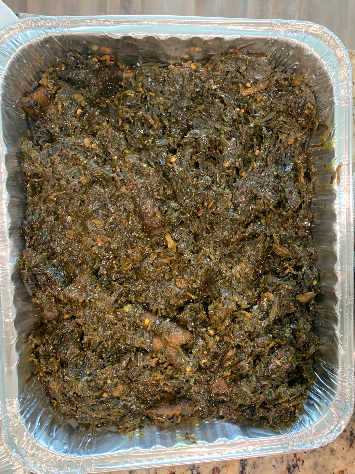 Vegetable: AFANG SOUP/ ERU Soup