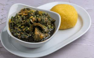 Vegetable: AFANG SOUP/ ERU  Soup