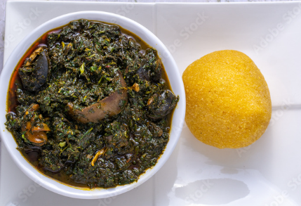 Vegetable: AFANG SOUP/ ERU  Soup