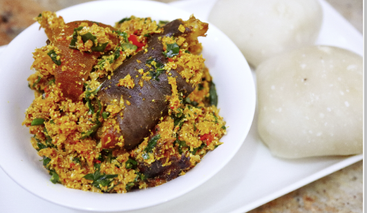 Vegetable: Egusi Soup