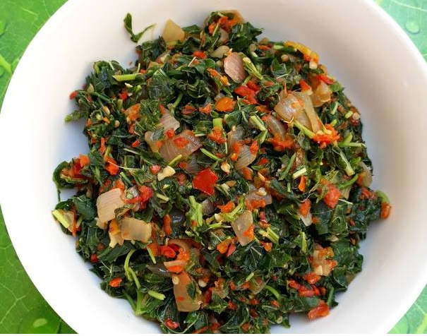 Side: Fried Spinach