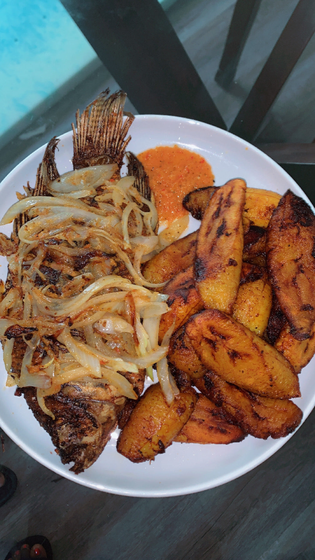 Fried or grilled Tilapia