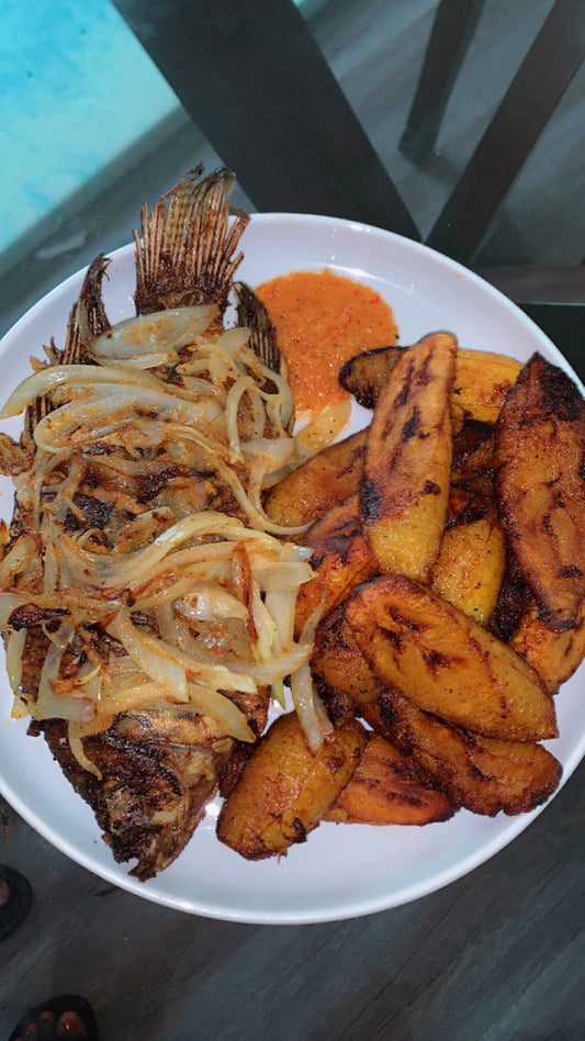 Fried or grilled Tilapia